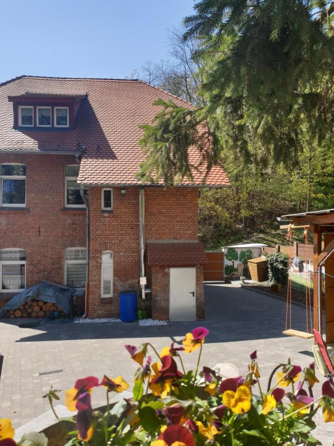 Ferienwohnung Sonnenschein Familie Hamdorf Bad Sulza Esterno foto