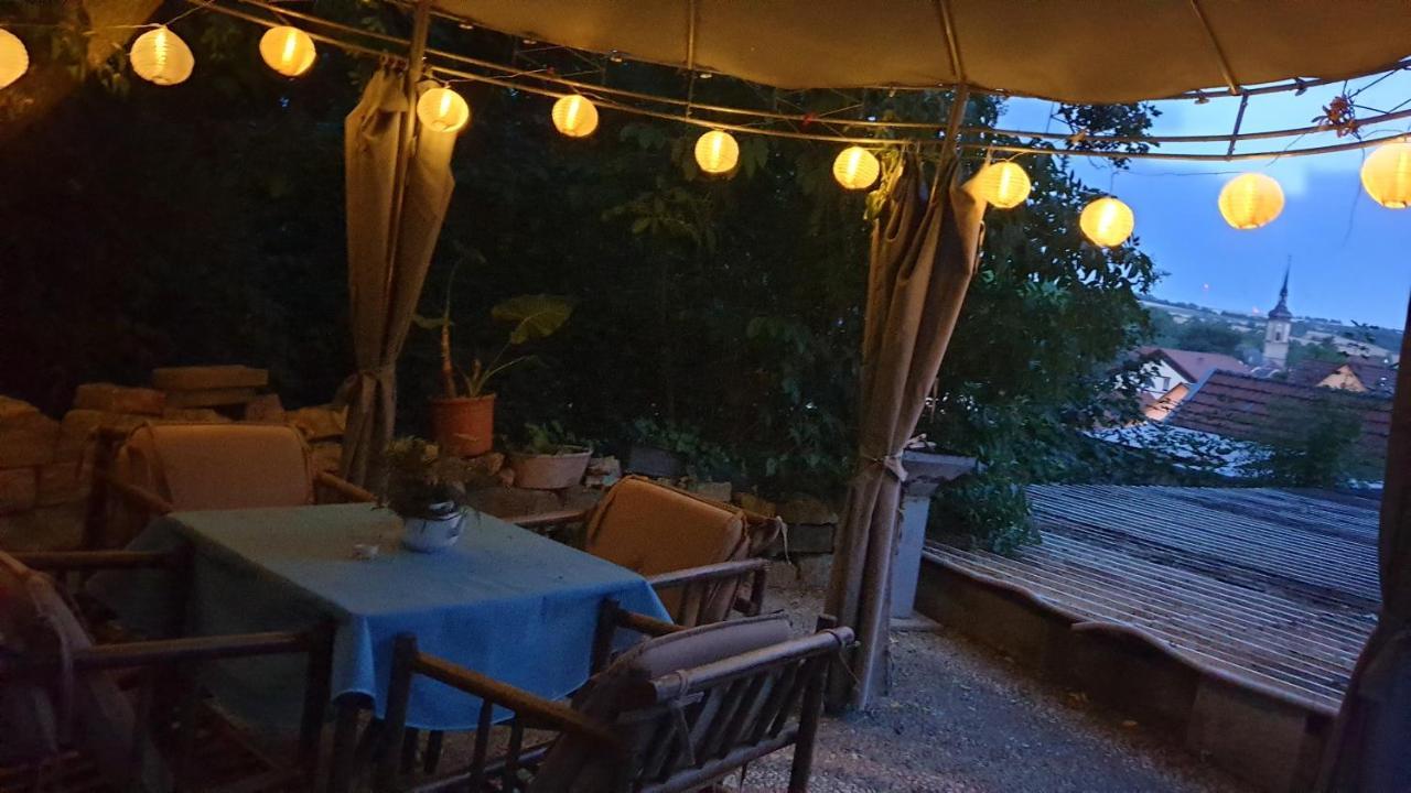 Ferienwohnung Sonnenschein Familie Hamdorf Bad Sulza Esterno foto