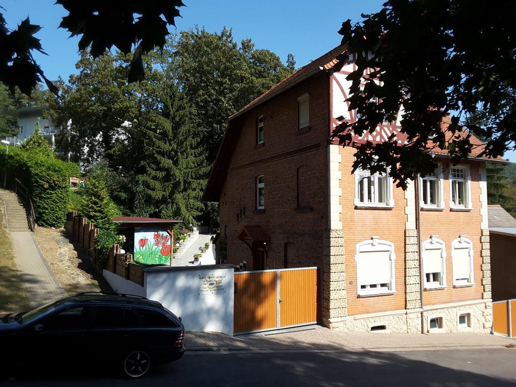 Ferienwohnung Sonnenschein Familie Hamdorf Bad Sulza Esterno foto